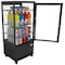 Koolmore Countertop Refrigerator Display Case Commercial Beverage Cooler with LED lighting CDCU-3C-BK - alternate 10